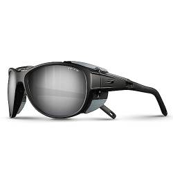 Julbo Unisex Explorer 2.0 Sonnenbrille, Mattschwarz/Grau, One Size von Julbo