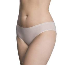 Julimex Dame Slip Nahtlos Galtt Unterhose Unterwäsche Lingerie Flexi-One, Beige,Einheitsgröße von Julimex