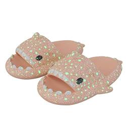 JuneJour Shark Slides Niedliche Hai Hauschuhe für Damen Heern Shark Slippers EVA Open Toe Weich rutschfest Badelatchen Schlappy Schlappen Slides Strand Sommer von JuneJour