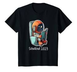 Kinder Schulanfang Schulkind, Einschulung 2023, Astronaut mit Buch T-Shirt von Junge Mädchen, Schulanfang, Raumfahrt und lesen