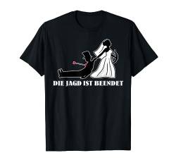 Hochzeitsfeier Junggesellenabschied Polterabend JGA Spruch T-Shirt von Junggesellen und Junggesellinnen Mode - dizeyns