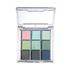 Eyemazing Effect Eyeshadow Langlebig Bunt Perlmutt Farben Eyeshadow Palette Bunt für Smokey Eyes Wasserfest Langlebig Leuchtende Lidschattenpaletten Fusion Make Up Palette von Junhasgood