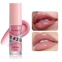 Glänzender Lipgloss Lipgloss Set für Rissige Lippen Lippenpflege Lipgloss Mud Texture Glänzender Lipgloss Frauen für Alltägliche Reisen Partys Geschenke von Junhasgood