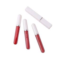 Langanhaltender Lip Tint Pflegender Lipgloss für Rissige Lippen Wasserdicht mit Langanhaltend Sexy Lipgloss Frauen für Alltägliche Reisen Partys Geschenke (R #1, One Size) von Junhasgood