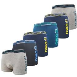 6er Pack Jungen Boxershorts Unterhose aus Baumwolle Größen 134-140 (134,_140, 6er Pack Farbmix 1) von Junione