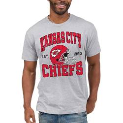 Junk Food Clothing X NFL - Kansas City Chiefs Team Helm Erwachsene Unisex Fan Tee von Junk Food