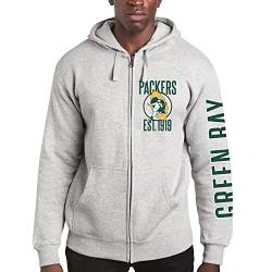 Junk Food Clothing X NFL - MVP Zip Hoodie - Full Zip Erwachsene Unizex Hooded Fleece Sweatshirt - Zip Up Hoodie für Damen und Herren von Junk Food