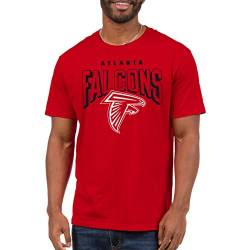 Junk Food Clothing x NFL - Atlanta Falcons - Bold Logo - Unisex Erwachsene Kurzarm Fan T-Shirt für Männer und Frauen - Größe 3XL von Junk Food