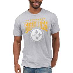 Junk Food Clothing x NFL – Bold Logo – Kurzarm-Fanshirt für Damen und Herren, offiziell lizenzierte NFL Bekleidung – Teamfarben von Junk Food