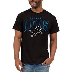 Junk Food Clothing x NFL - Detroit Lions - Bold Logo - Unisex Erwachsene Kurzarm Fan T-Shirt für Männer und Frauen - Größe XX-Large von Junk Food