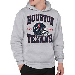Junk Food Clothing x NFL - Houston Texans - Teamhelm - Erwachsene Pullover Kapuzenpullover für Damen und Herren - Größe 2 X-Large von Junk Food