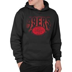 Junk Food Unisex NFL Team Spotlight Hoodie Kapuzen-Sweatshirt, Schwarz, Large von Junk Food