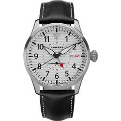 Junkers Flieger GMT Silber Wellblech 9.53.01.03 von Junkers