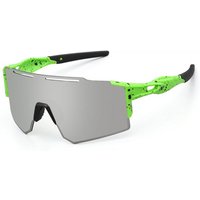 Juoungle Fahrradbrille Polarisierte Sonnenbrille, UV 400 Schutz, Schutzbrille, Sportbrille von Juoungle