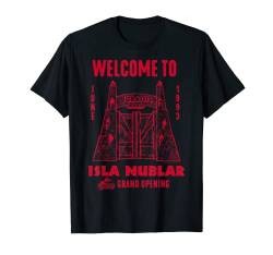 Jurassic Park 30th Anniversary Welcome to Isla Nublar Retro T-Shirt von Jurassic Park