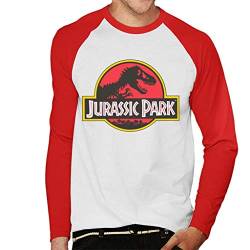 Jurassic Park Classic Logo Men's Baseball Long Sleeved T-Shirt von Jurassic Park