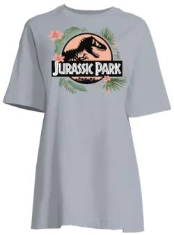 Jurassic Park Damen Wojupambt010 Nachthemd, Cremeblau, 36 von Jurassic Park