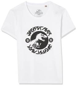 Jurassic Park Jungen Bojupamts036 T-Shirt, weiß, 14 Jahre von Jurassic Park