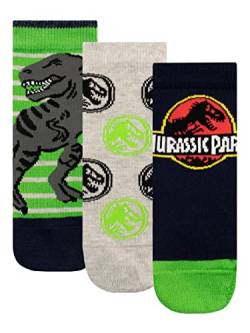Jurassic Park Jungen Socken im 3er Pack 24-26 cm von Jurassic Park