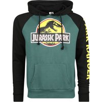 Jurassic Park - Marvel Kapuzenpullover - Logo - Park Ranger - S bis XXL - für Männer - Größe L - multicolor  - Lizenzierter Fanartikel von Jurassic Park