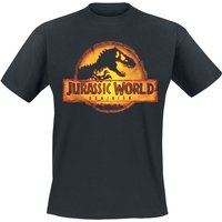Jurassic Park T-Shirt - Jurassic World - Logo - S bis XXL - für Männer - Größe XL - schwarz  - EMP exklusives Merchandise! von Jurassic Park