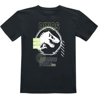 Jurassic Park T-Shirt - Kids - Jurassic World - Dinos - 128 bis 164 - für Mädchen & Jungen - Größe 164 - schwarz  - Lizenzierter Fanartikel von Jurassic Park