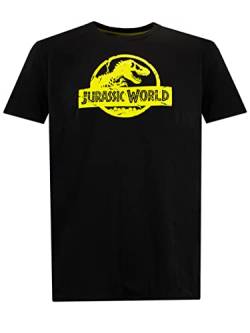 Jurassic World Herren T-Shirt Schwarz Medium von Jurassic World
