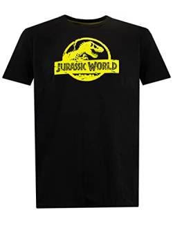 Jurassic World Herren T-Shirt Schwarz XX-Large von Jurassic World