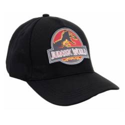 Jurassic World Hut für Jungen, Baseball Kappe, Verstellbare Hut, Klassisches Dinosaurier-Design, Sommermütze, Geschenk für Kinder und Teenager von Jurassic World