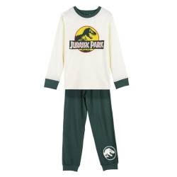 Jurassic World Jungen Pyjama, Dinosaurier Design T-Shirt und Lange Hose, 2-Teiliges Set für Jungen, Geschenk für Jungen, Größe 5 Jahre von Jurassic World