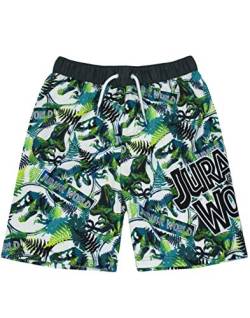 Jurassic World Schwimmshorts t Rex Dinosaurier Jungen elastischer Bund Schwimmst 4-5 Jahre von Jurassic World