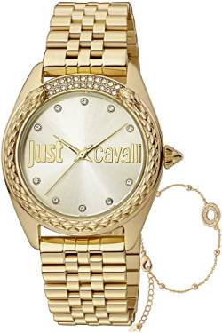 Just Cavalli Damen Analog-Digital Automatic Uhr mit Armband S7233851 von Just Cavalli
