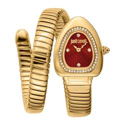 Just Cavalli Damen Analog Quarz Uhr mit Edelstahl Armband JC1L249M0025 von Just Cavalli