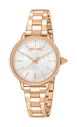 Just Cavalli Damen Analog Quarz Uhr mit Edelstahl Armband JC1L259M0075 von Just Cavalli