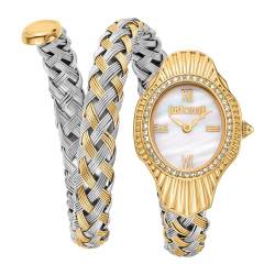 Just Cavalli Damen Analog Quarz Uhr mit Edelstahl Armband JC1L305M0055 von Just Cavalli