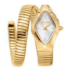 Just Cavalli Damen Analog Quarz Uhr mit Edelstahl Armband JC1L306M0035 von Just Cavalli