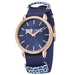Just Cavalli Damen - Armbanduhr All - Night Analog Quarz Textil R7251528502 von Just Cavalli