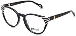 Just Cavalli Damen Eyeglass Frame Vjc046v 51/19/140 Sonnenbrille, Schwarz/Weiß (Black W/White Temple) von Just Cavalli