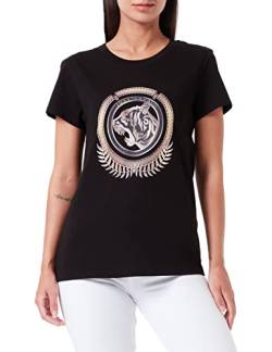 Just Cavalli Damen T-Shirt, 900 Black, XL von Just Cavalli