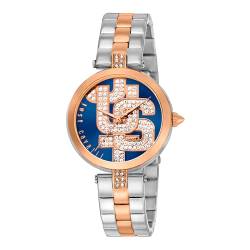 Just Cavalli Herren Analog Quarz Uhr mit Edelstahl Armband JC1L241M0105 von Just Cavalli