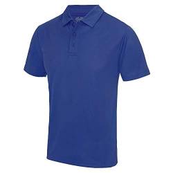 Just Cool - Herren Funktions Poloshirt 'Cool Polo' / Royal Blue, L L,Royal Blue von Just Cool