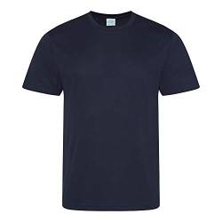 Just Cool Herren Performance T-Shirt 5XL,Marineblau von Just Cool