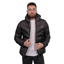 Just Emporio Herren, Erwachsene, Jacke mit Kapuze, Full Schwarz, L von Just Emporio