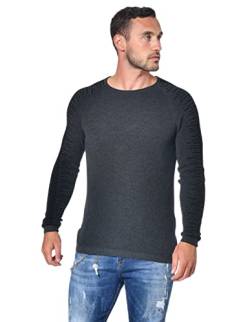 Just Emporio Herren Erwachsene, Pullover, Anthrazit/Schwarz, Medium von Just Emporio