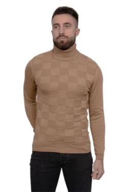 Just Emporio Herren Erwachsene, Pullover, Camel, X-Large von Just Emporio