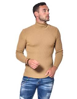 Just Emporio Herren Erwachsene, Pullover, Camel, XX-Large von Just Emporio