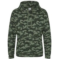 Just Hoods Kapuzenpullover Herren Camo Hoodie / (WRAP)-Zertifizierung von Just Hoods