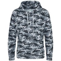 Just Hoods Kapuzenpullover Herren Camo Hoodie / (WRAP)-Zertifizierung von Just Hoods