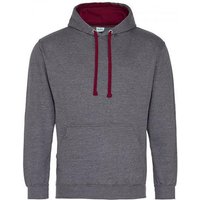 Just Hoods Kapuzenpullover Varsity Herren Hoodie / Kaputzenpullover von Just Hoods