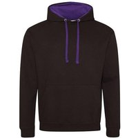 Just Hoods Kapuzenpullover Varsity Herren Hoodie / Kaputzenpullover von Just Hoods